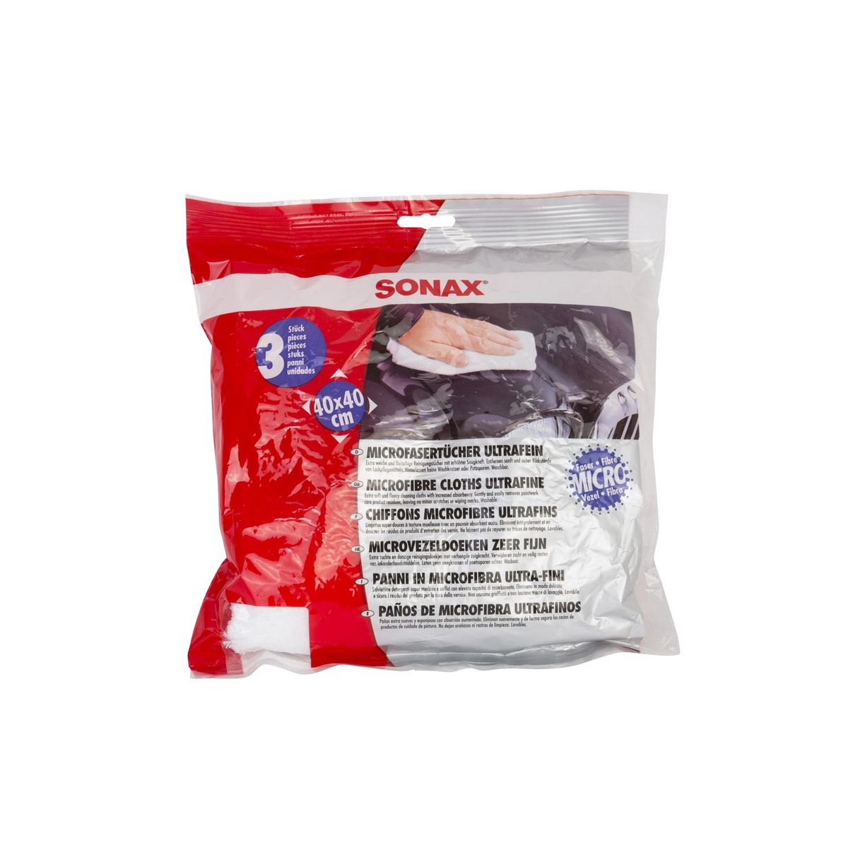 Paños De Microfibra, marca Sonax - Foto Principal