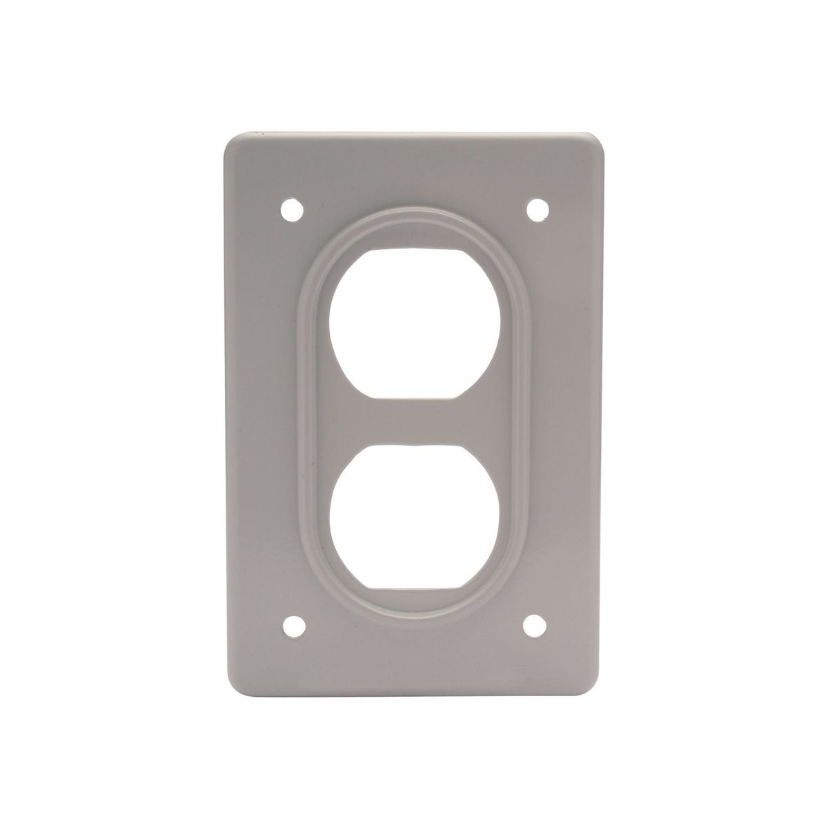 Placa de aluminio p/receptáculo dúplex, marca Argos - Foto Principal