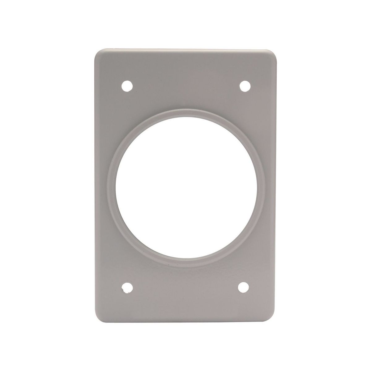 Argos - Placa aluminio p/receptáculo 40 mm