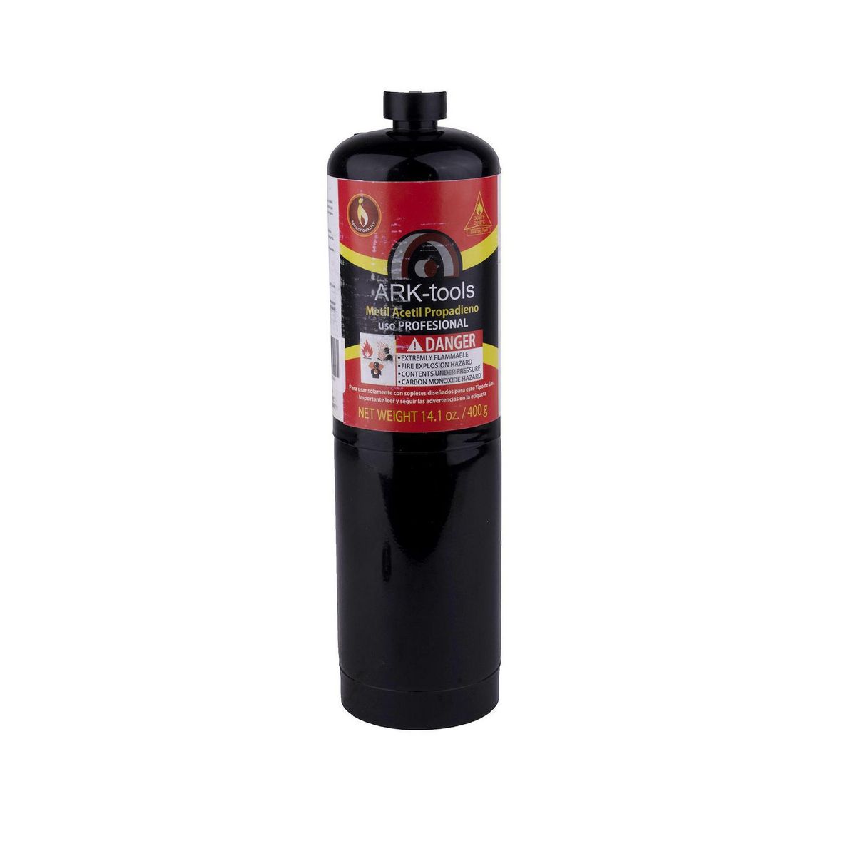 Tanque Gas Cleanb Negro, marca ARK-Tools - Foto 2