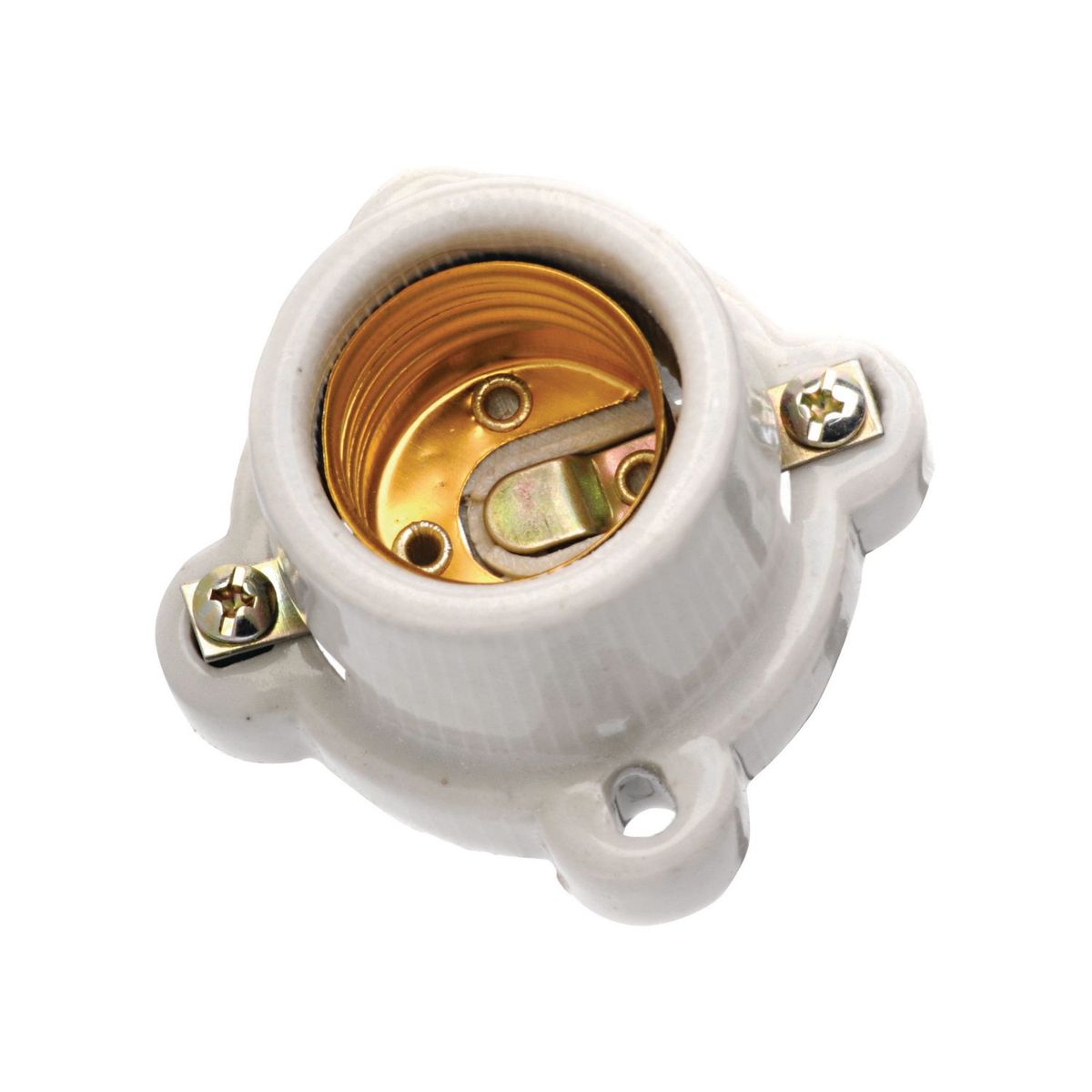 Argos - Portalampara Base Cuadrada de Cerámica