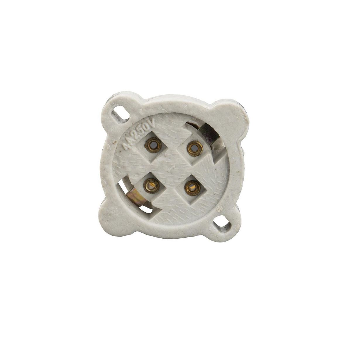 Argos - Portalampara Base Cuadrada de Cerámica