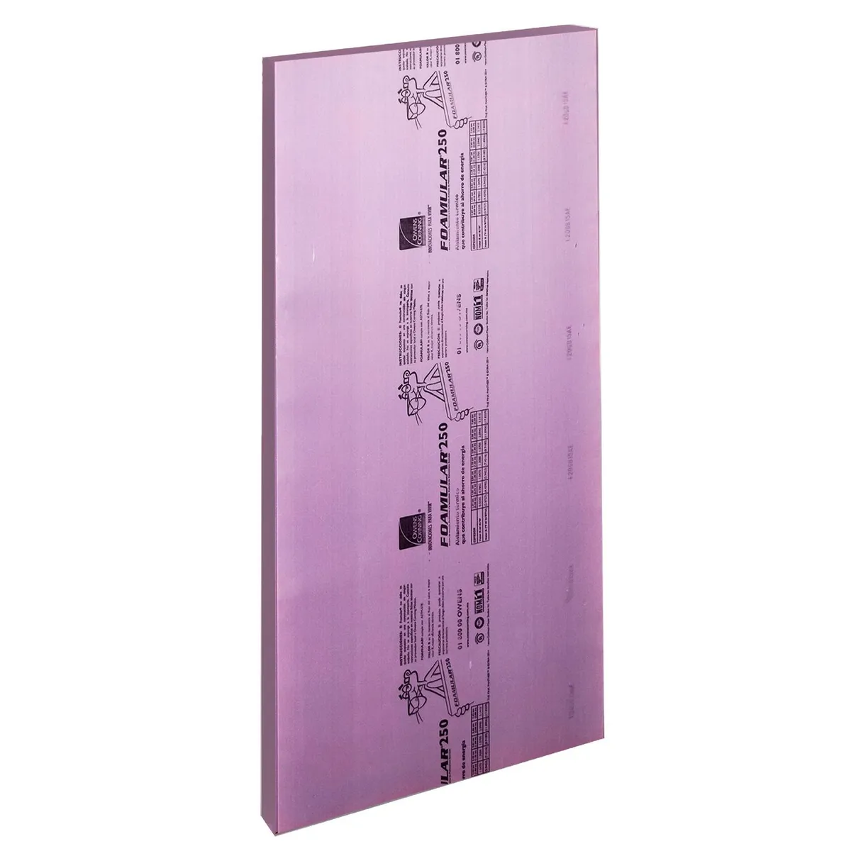 Owens Corning - Placa de poliestireno extruido Foamular de 2 pulgadas de 1.2 x 2.4m