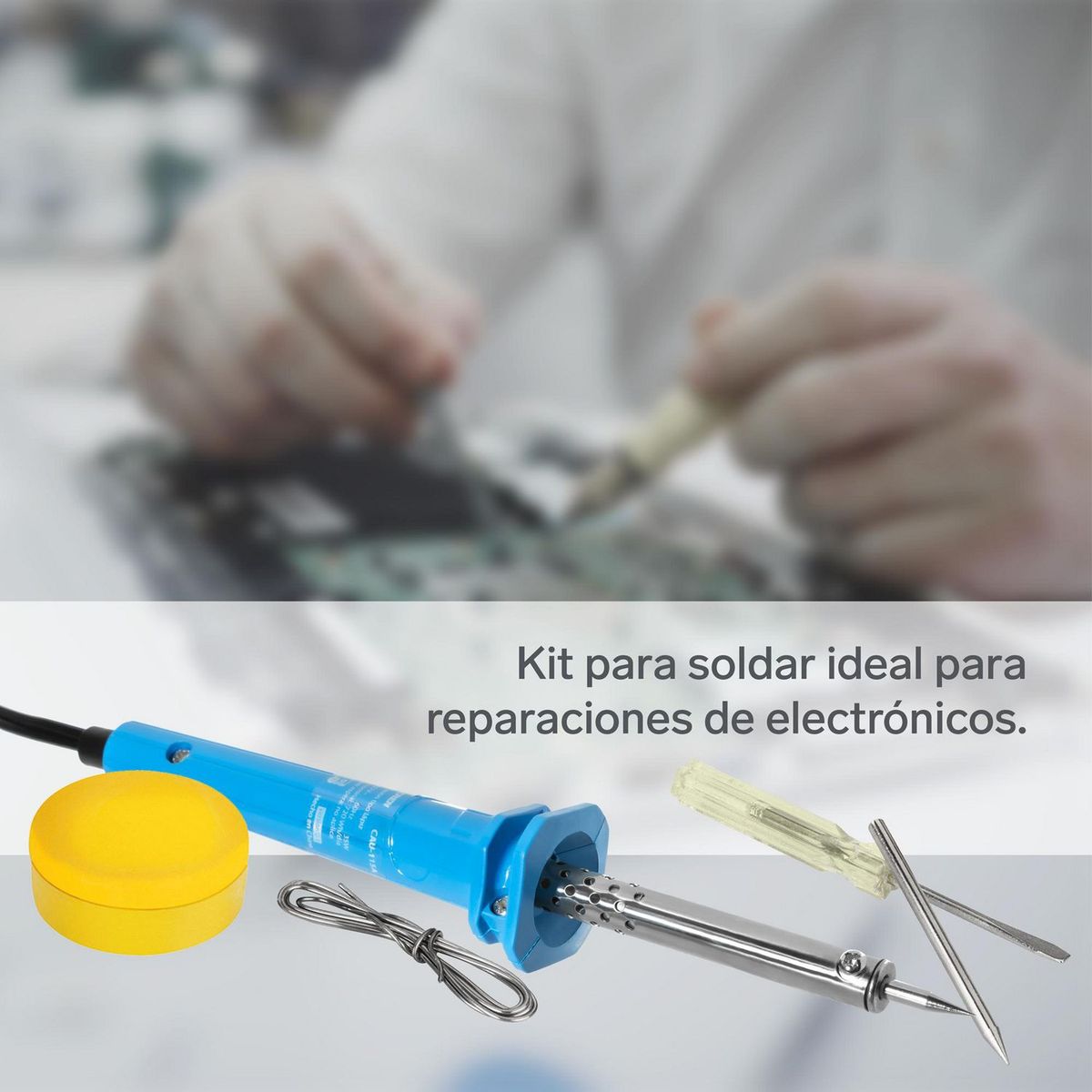 Weller - Cautín económico tipo lápiz de 35w con accesorios