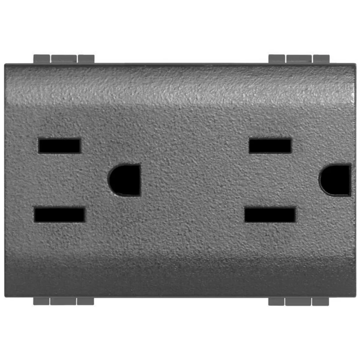 Bticino - Toma Corriente Doble con Protección Infantil 127v-277V