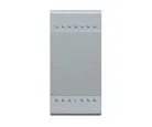 Interruptor sencillo 127-277 V gris.
