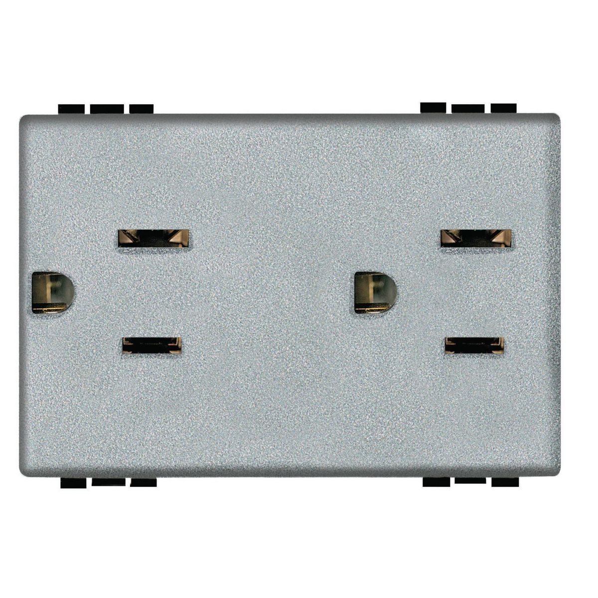 Bticino - Toma corriente doble c/protección infantil 127 V