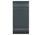 Interruptor sencillo 127-277 V negro