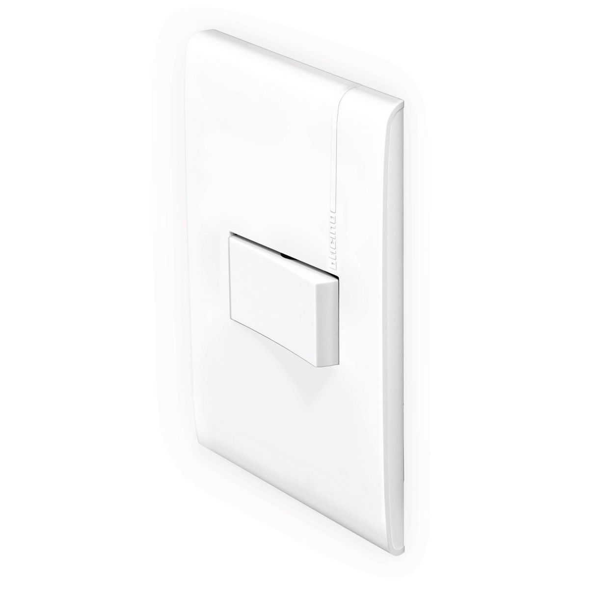Placa c/1 int. sencillo color blanco (armada), marca Bticino - Foto Principal