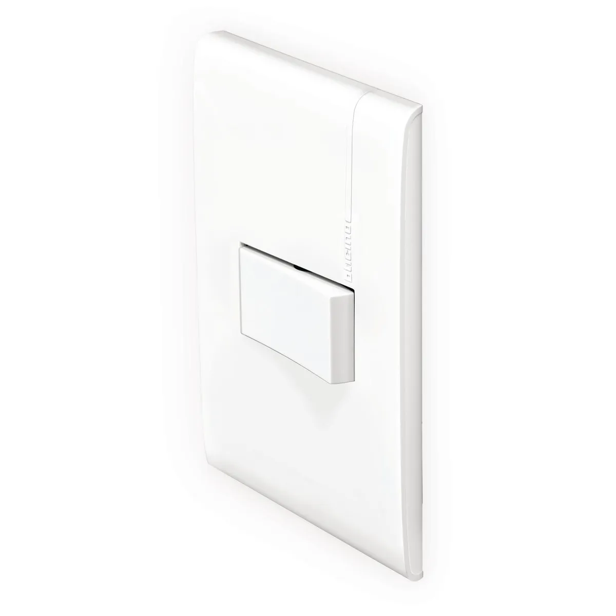Placa c/1 int. sencillo color blanco (armada), marca Bticino - Foto Principal