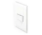 Placa c/1 int. sencillo color blanco (armada)