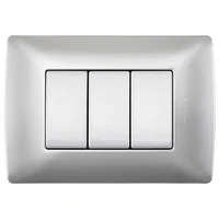 Placa ce Aluminio con Chasis Color Plata Taxco 3 Mód.