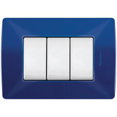 Placa de resina con chasis color N�utico 3 m�d.