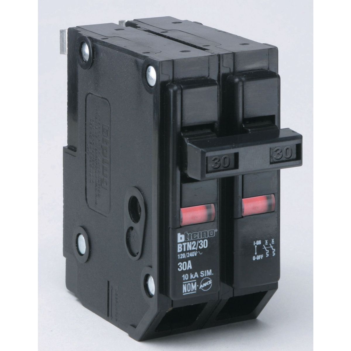 Bticino - Interruptor Termomagnético Enchufable 2 X 30A 120V-240V