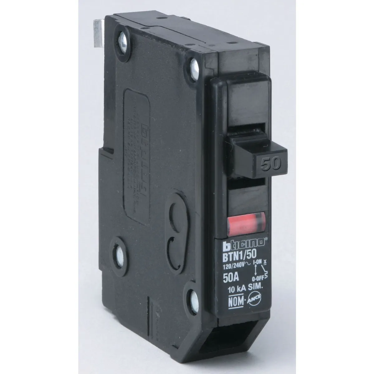 Bticino - Interruptor Termomagnético Enchufable 1 X 50A 120V-240V