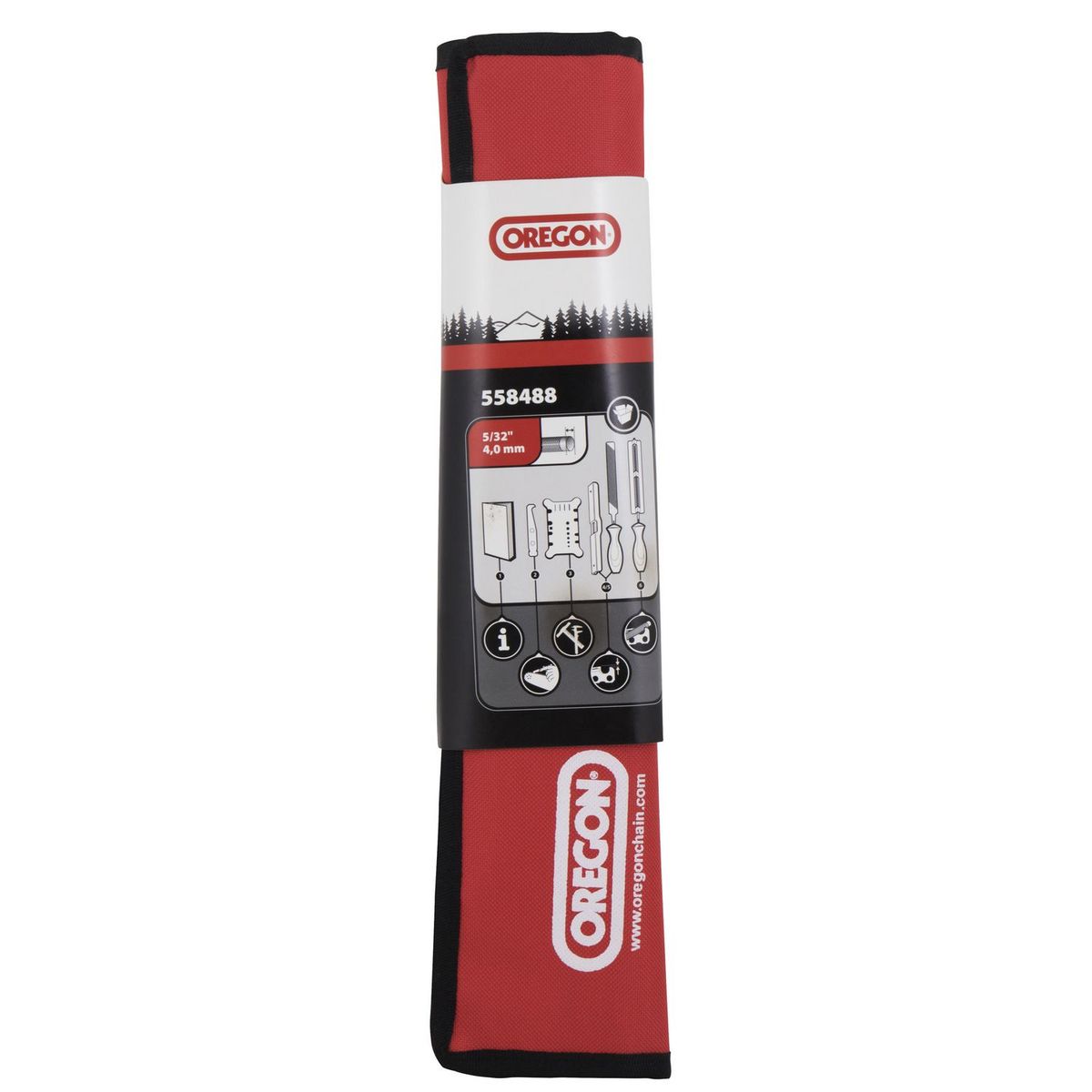 Oregon - Kit afilador 5/32" cadenas 1/4" y 3/8" mini