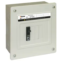 Centro de Carga de 4 Polos 60A 120V/240V~1F-3H 10 kA Empotrar