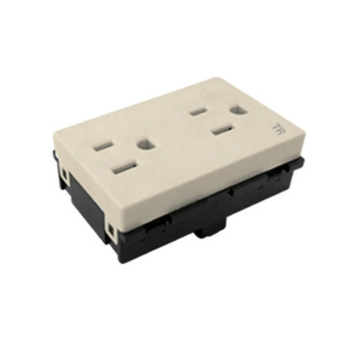 Contacto doble 127 V, marca Royer - Foto Principal