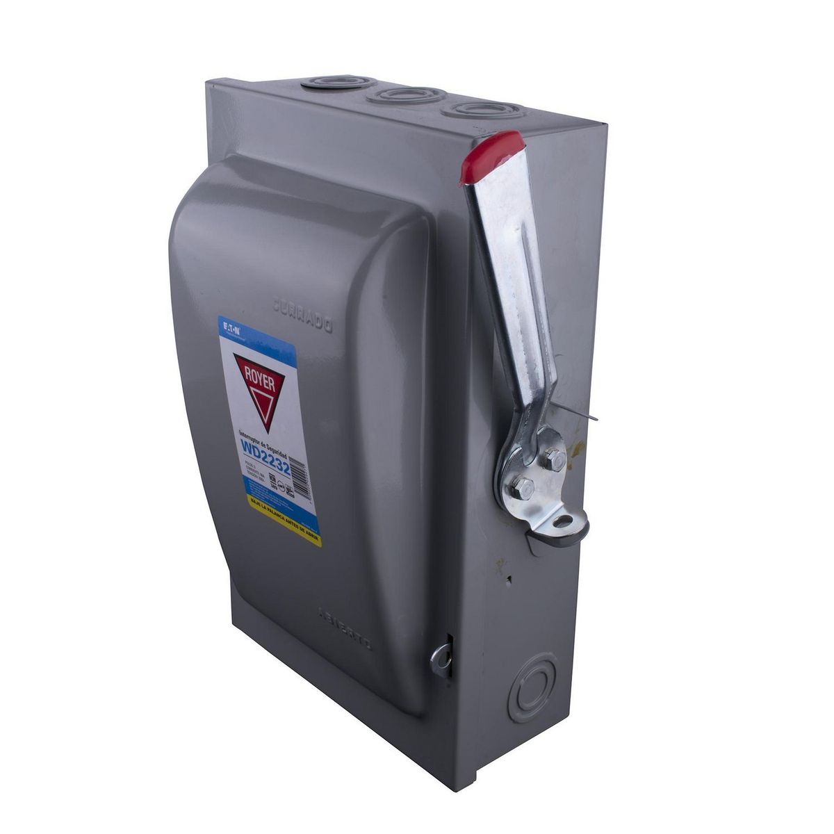 Interruptor de Seguridad 3 X 60 120V-240V 50-60Hz Gris, marca Royer - Foto 2