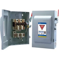 Interruptor de Seguridad 3 X 60 120V-240V 50-60Hz Gris