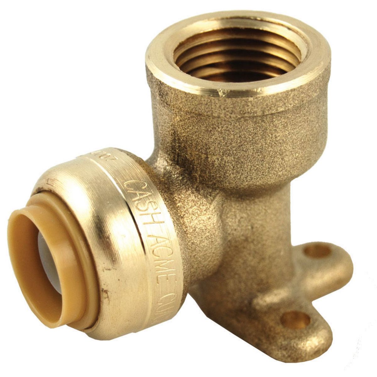 Codo con oreja de montaje SharkBite 1/2" X 1/2" FNPT, marca Shark Bite - Foto Principal