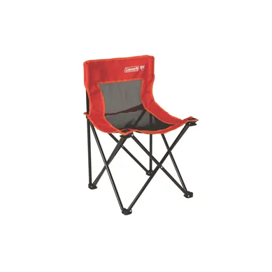 Silla sencilla Go roja con malla