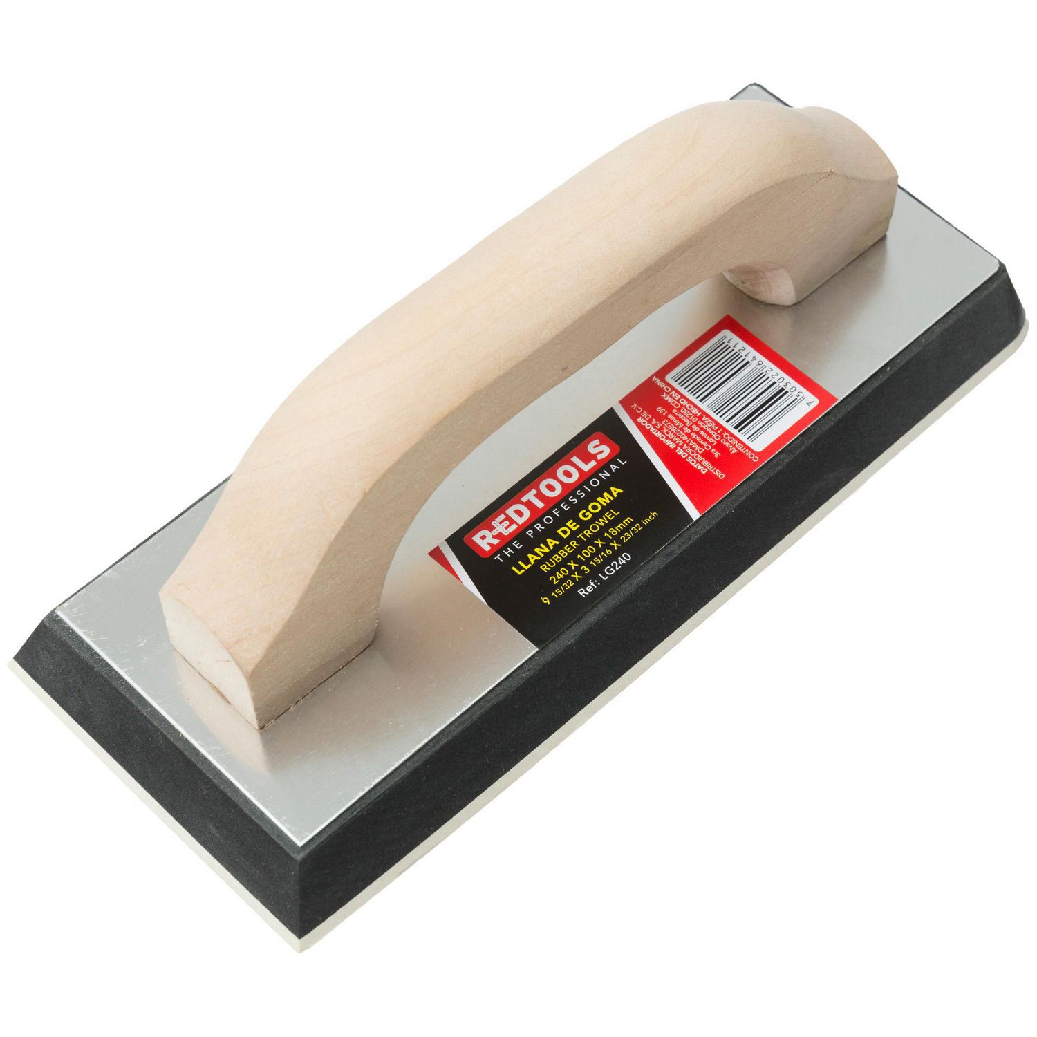 Redtools - Llana de goma profesional