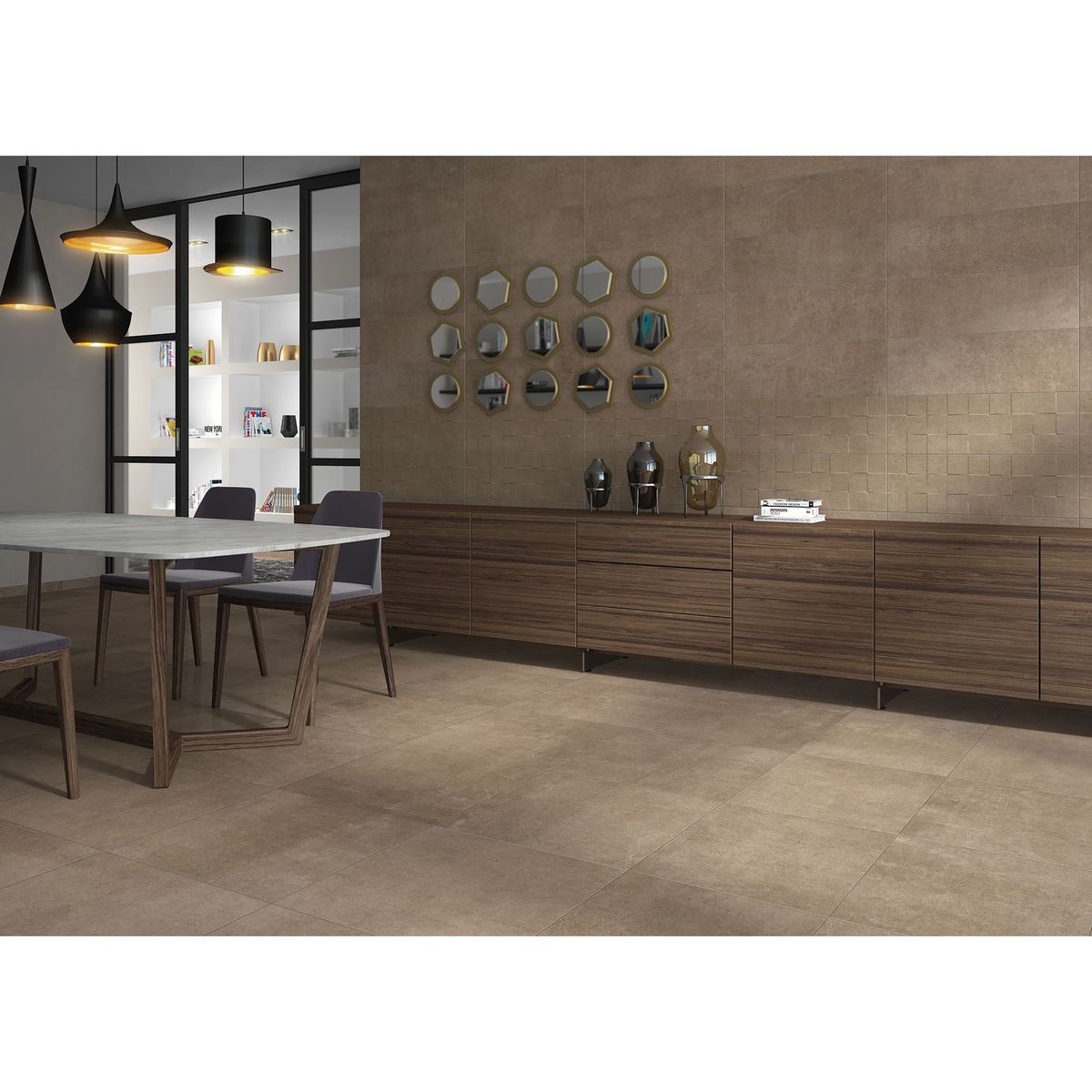 Piso Cerámico Slanne gris 60x60 cm, marca Porcelanite - Foto 2