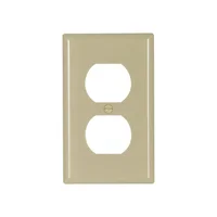 Placa contacto dúplex termoplástica nylon marfil