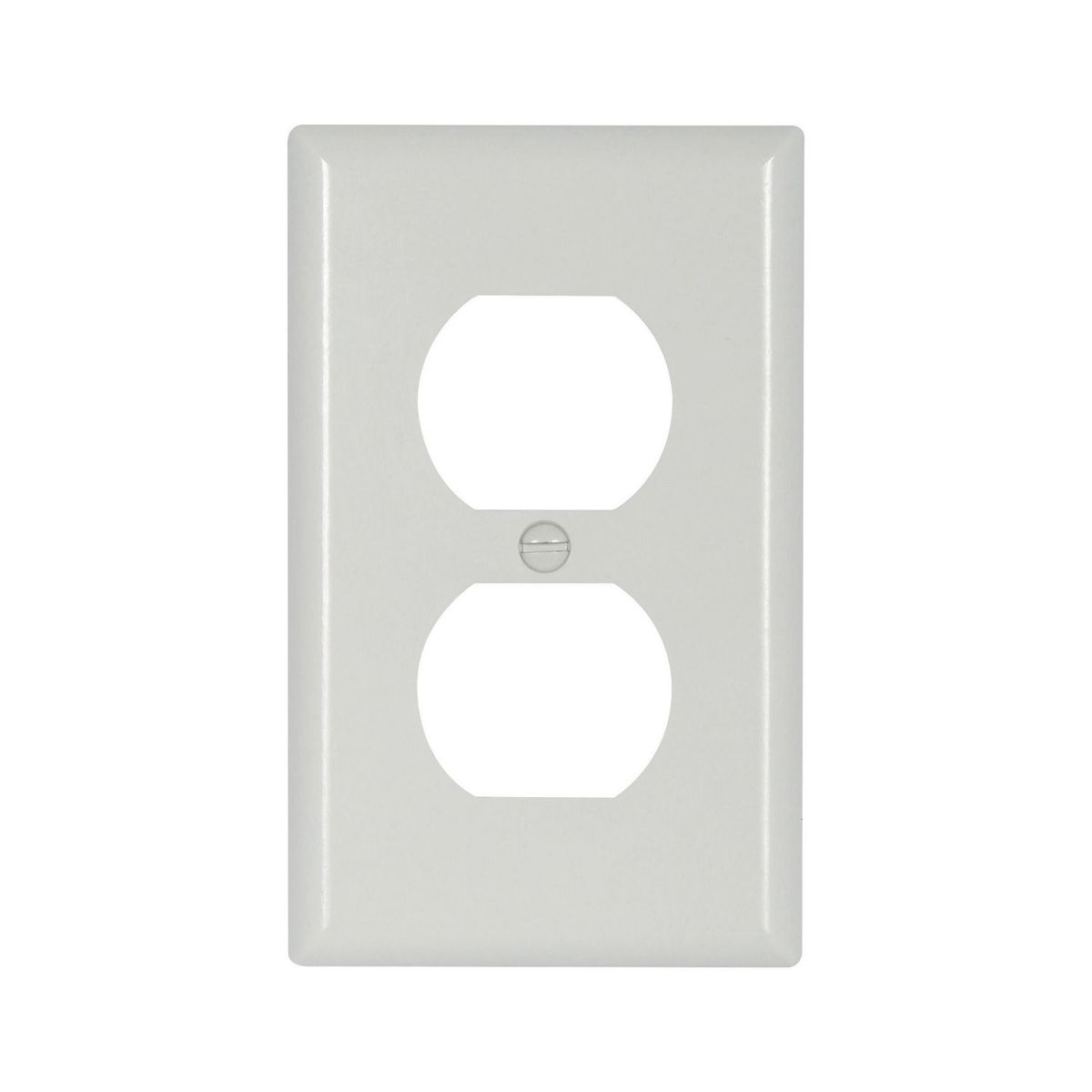 Placa contacto dúplex termoplástica nylon blanca, marca Arrow Hart - Foto Principal