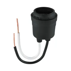 Socket pigtail rubber WP 660W 600V #14 BK