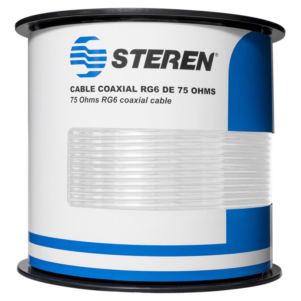 Cable Coaxial RG59, Blanco 1 m, marca Steren - Foto 2