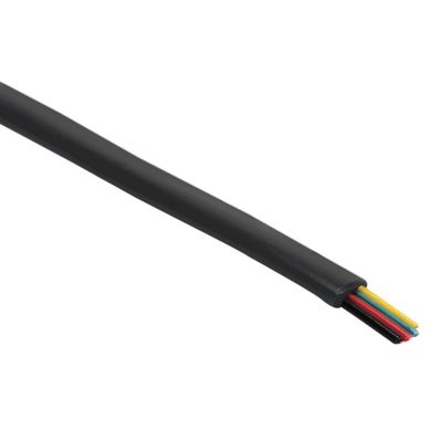 Cable telef�nico modular 4 v�as negro 1 M