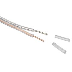 Cable polarizado para bocina transparante 1 M