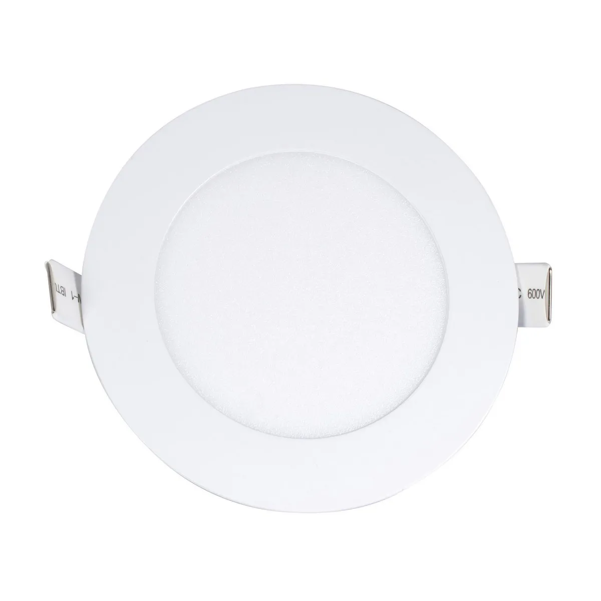 Iusa - Luminario LED Redondo Slim para Empotrar de 6W Luz Cálida