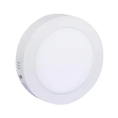 Luminario LED Redondo para Sobreponer de 12W Luz Fría