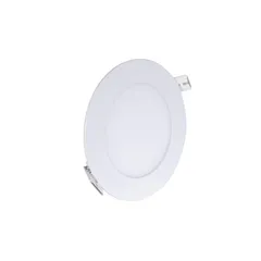 Luminario LED Redondo Slim para Empotrar de 6W Luz Fría
