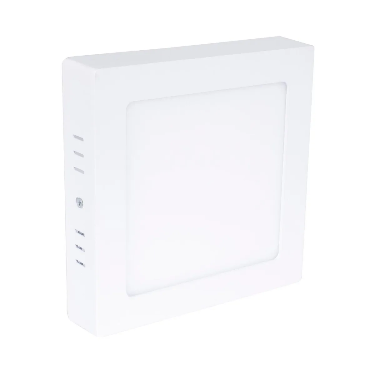 Iusa - Luminario LED Cuadrado para Sobreponer de 12W Luz Fría