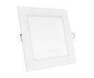 Luminario LED Cuadrado Slim Empotrable de 12W Luz Fría