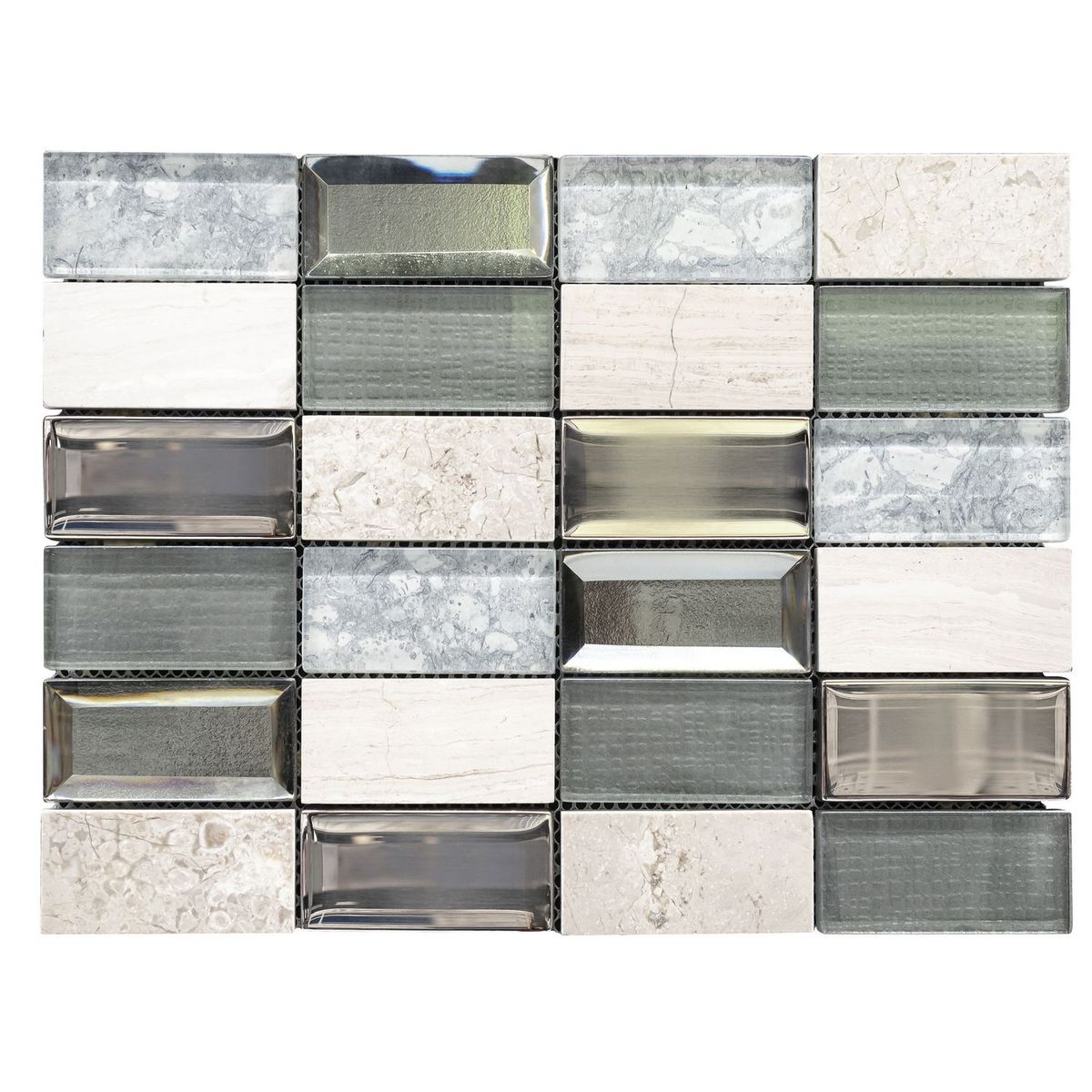 Malla Infinity gris 30x30 cm, marca Intermatex - Foto Principal