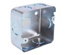 Caja cuadrada 1 1/2" galvanizada