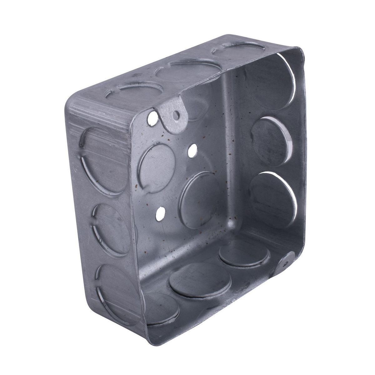 Caja cuadrada 3/4" galvanizada, marca Alcione - Foto 2