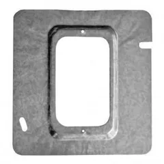 Sobretapa cuadrada galvanizada 3/4"