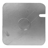 Tapa cuadrada galvanizada 1/2"