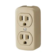 Contacto doble 125 V 15A