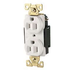 Contacto doble 125 V 15 A