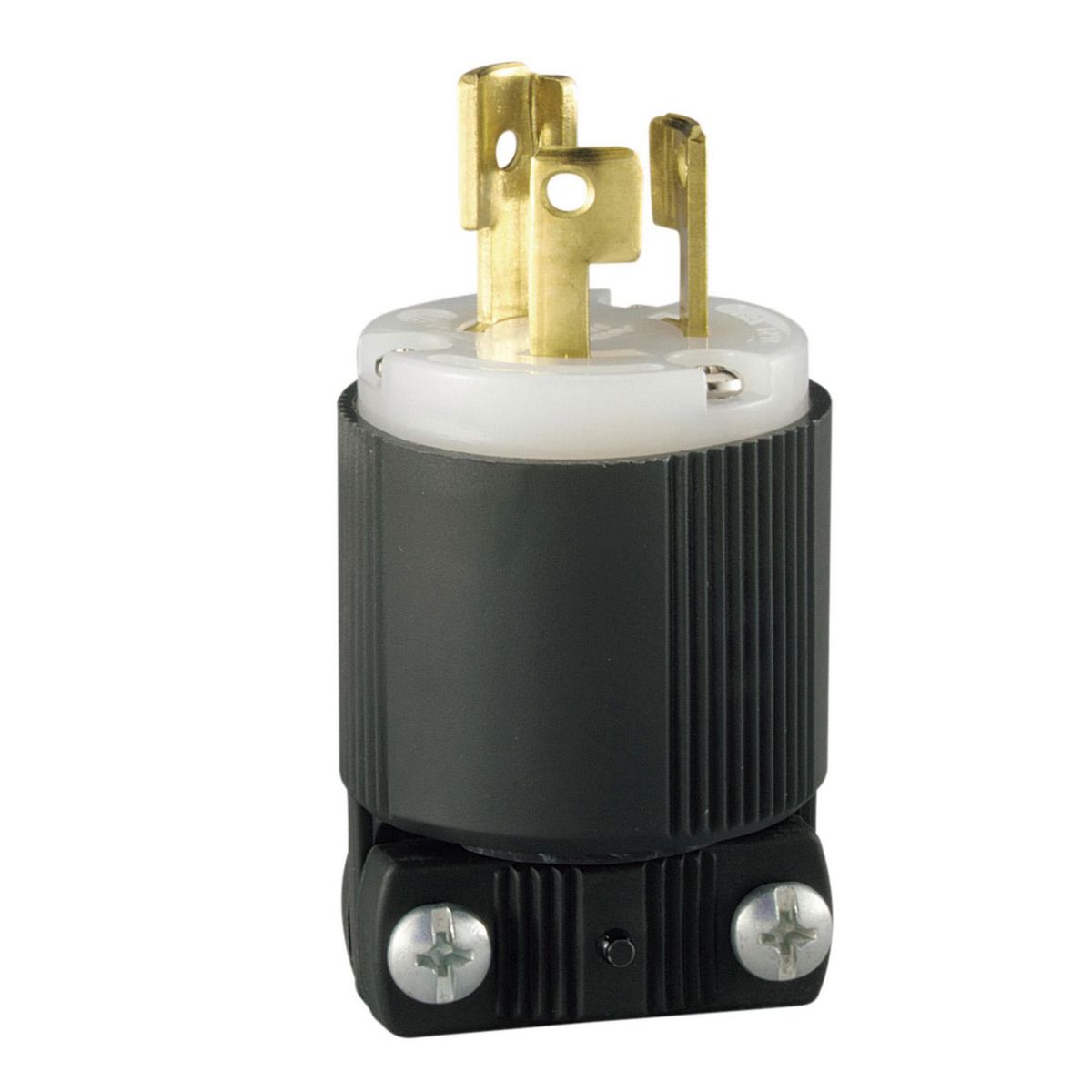 Clavija industrial 125 V 8.4 16.7 m negro y blanco, marca Arrow Hart - Foto Principal