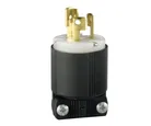 Clavija industrial 125 V 8.4 16.7 m negro y blanco
