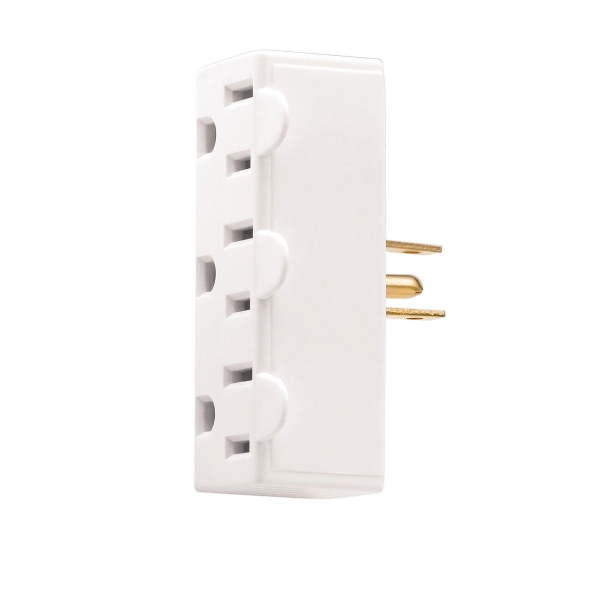 Multicontacto 3 salidas 2P 3H 15A 125 V blanco, marca Arrow Hart - Foto Principal