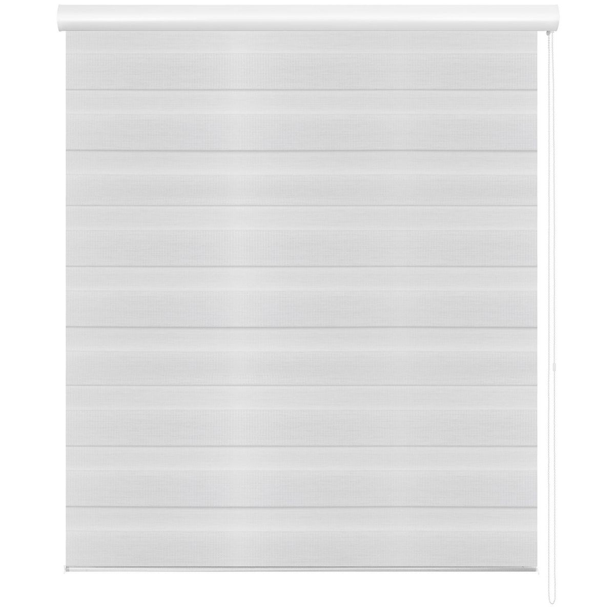Persiana enrollable duo Wood Blanco 120 x 165 cm, marca Home Collection - Foto 2